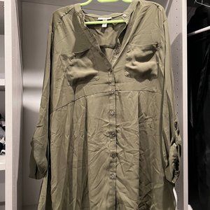 Liz Lange Maternity Button-down Tunic